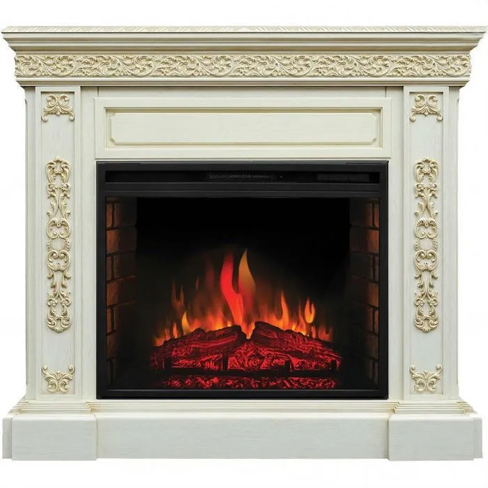 Каминокомплект Ekaterine 26+Epsilon26 (светлая)